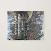 Isaiah 30:15 De rust en het vertrouwen zijn Legpuzzel (Horizontaal)