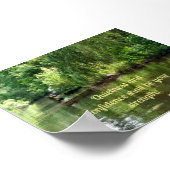 Isaiah 30:15 De rust en het vertrouwen zijn Poster (Hoek)