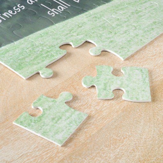 Isaiah 30:15 De rust en het vertrouwen zullen.... Legpuzzel (Zijkant)