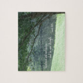 Isaiah 30:15 De rust en het vertrouwen zullen.... Legpuzzel (Verticaal)