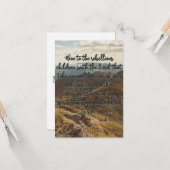 Isaiah 30:1 KJV Bijbel verse Pic Flat Wenskaart Kaart (Voorkant / Achterkant in situ)