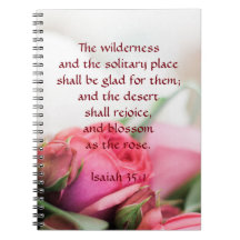 Isaiah 35:1 - de woestijn is blij en bloesem