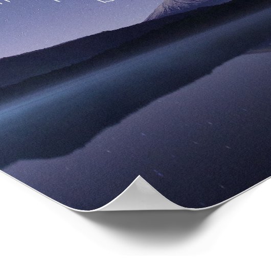 Isaiah 40:26 Inspirerend Poster (Hoek)