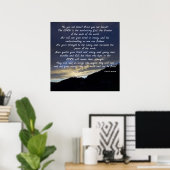 Isaiah 40;28-31 | INSPIREREND Poster (Thuiskantoor)