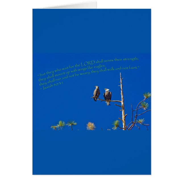 Isaiah 40:31 (Voorkant)