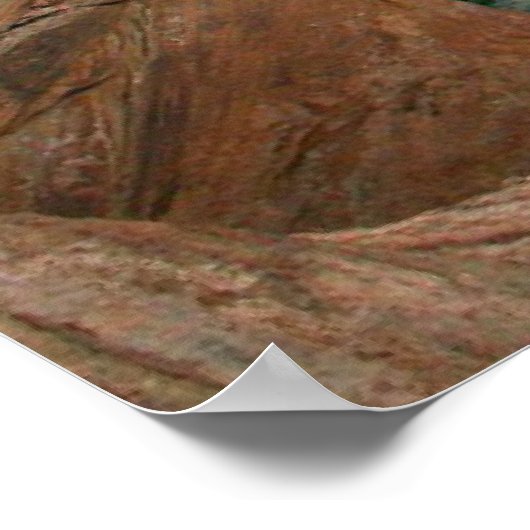 Isaiah 40:31 Afdrukken van scripts Poster (Hoek)