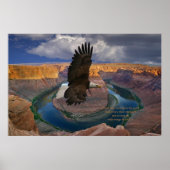 Isaiah 40:31 Afdrukken van scripts Poster (Voorkant)