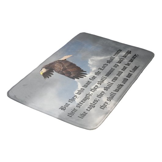 ISAIAH 40:31 BADMAT (Gekanteld)