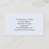 Isaiah 40:31 Bald Eagle Christelijke Bijbelverse Visitekaartje (Achterkant)