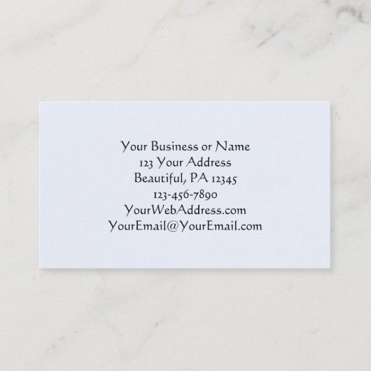 Isaiah 40:31 Bald Eagle Christelijke Bijbelverse Visitekaartje (Achterkant)