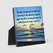 ISAIAH 40:31 BIBLIOTHEEK FOTOPLAAT (Voorkant)