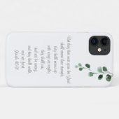 Isaiah 40:31 Bijbel Verse Shabby Chic Phone Case (Achterkant (horizontaal))