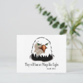 Isaiah 40 31 briefkaart (Staand voorkant)