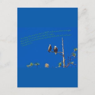 Isaiah 40:31 briefkaart