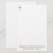 Isaiah 40:31 briefpapier (Voorkant / Achterkant)