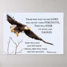 Isaiah 40:31 Diegenen die op de Heer wachten, Bijb