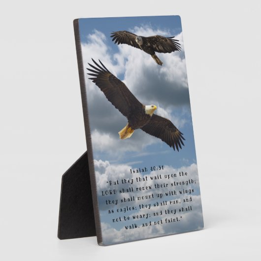ISAIAH 40:31 FOTOPLAAT (Zijkant)
