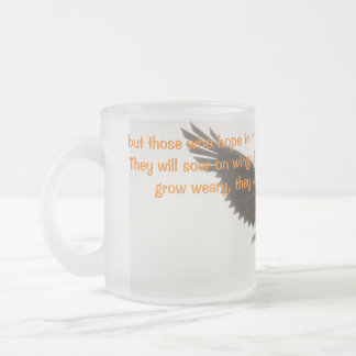 Isaiah 40 31 Frosted Eagle mok