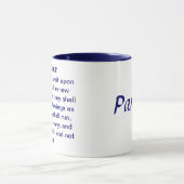 Isaiah 40:31 Gepersonaliseerd Mok (Midden)