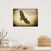 Isaiah 40:31 Inspirerend Poster (Keuken)