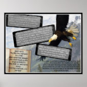 ISAIAH 40:31 INSPIREREND POSTER ELGF WINGS (Voorkant)
