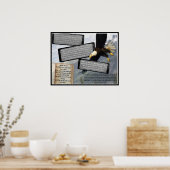 ISAIAH 40:31 INSPIREREND POSTER ELGF WINGS (Keuken)