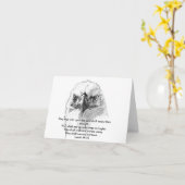 Isaiah 40:31 kaart (Gele Bloem)