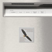 Isaiah 40:31 Maar ze wachten op de Heer Magneet (Insitu (Vaatwasser))