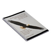 Isaiah 40:31 Maar ze wachten op de Heer Notitieboek (Rechterzijde)