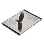 Isaiah 40:31 Maar ze wachten op de Heer Notitieboek (Linkerzijde)