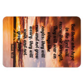 Isaiah 40:31 magneet (Horizontaal)