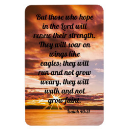 Isaiah 40:31 magneet