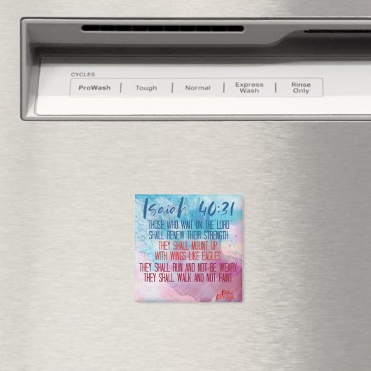 Isaiah 40:31 magneet (Insitu (Vaatwasser))