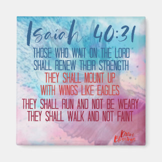 Isaiah 40:31 magneet