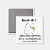Isaiah 40:31 Magnet (Voorkant / Achterkant)
