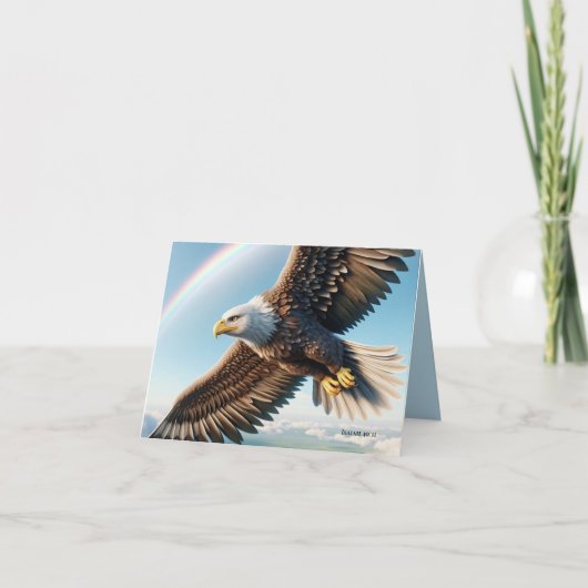 Isaiah 40:31 notitiekaartje (Voorkant)