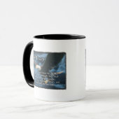 ISAIAH 40:31 Opstelling met vleugels als ELGF Mok (Voorkant links)