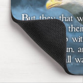 ISAIAH 40:31 Opstelling met vleugels als ELGF Muismat (Hoek)