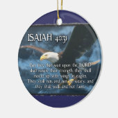 Isaiah 40:31 ORNAMENT - BIBLE VERSE Eagle Wings (Links)