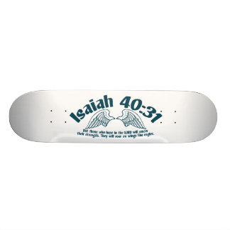 Isaiah 40:31 persoonlijk skateboard