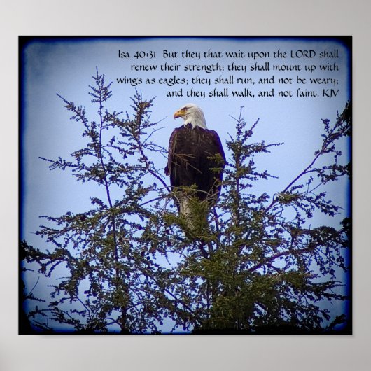 Isaiah 40:31 poster (Voorkant)