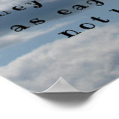 ISAIAH 40:31 POSTER (Hoek)