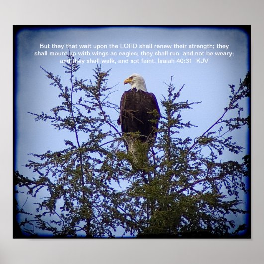 Isaiah 40:31 poster (Voorkant)