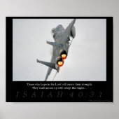 Isaiah 40:31 poster (Voorkant)