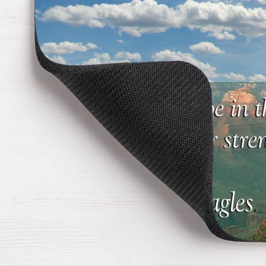 Isaiah 40:31 Scripture Mousepad Muismat (Hoek)