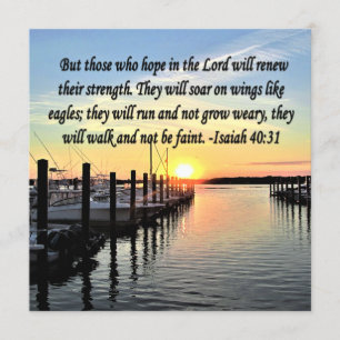 ISAIAH 40:31 SCRIPTURE VERSE KAART