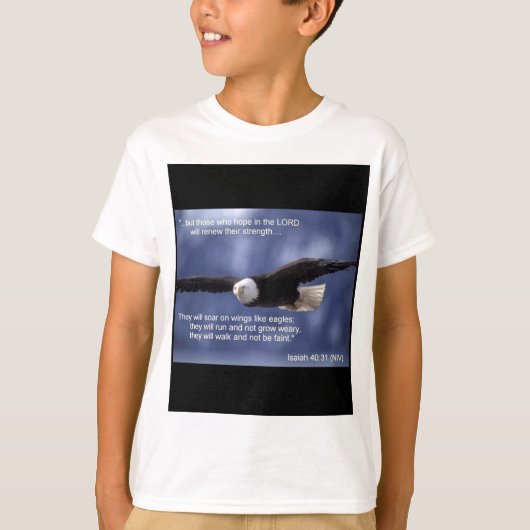 Isaiah 40:31 t-shirt (Voorkant)