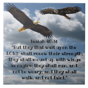 ISAIAH 40:31 TEGELTJE