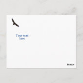 Isaiah 40:31 Verse Bijbel Heer Eagle Briefkaart (Achterkant)