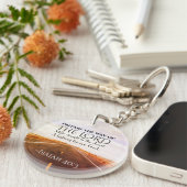 Isaiah 40:3 Bereid de weg van de Heer, Bijbel Sleutelhanger (Voorkant Rechts)